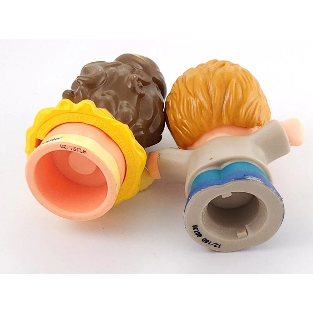Fisher Price Little People Figure Lot of 2 Disney Princess Belle & Fishing Boy